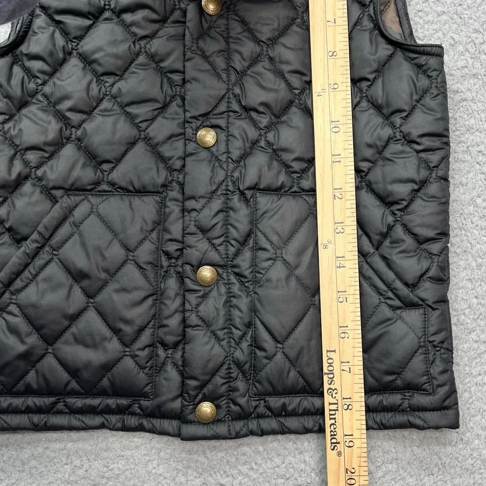 Polo Ralph Lauren Diamond Quilted Vest‎  Boys 7 Chocolate Brown Camo Interior